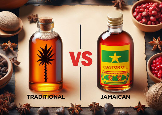 Castor Oil vs. Jamaican Black Castor Oil